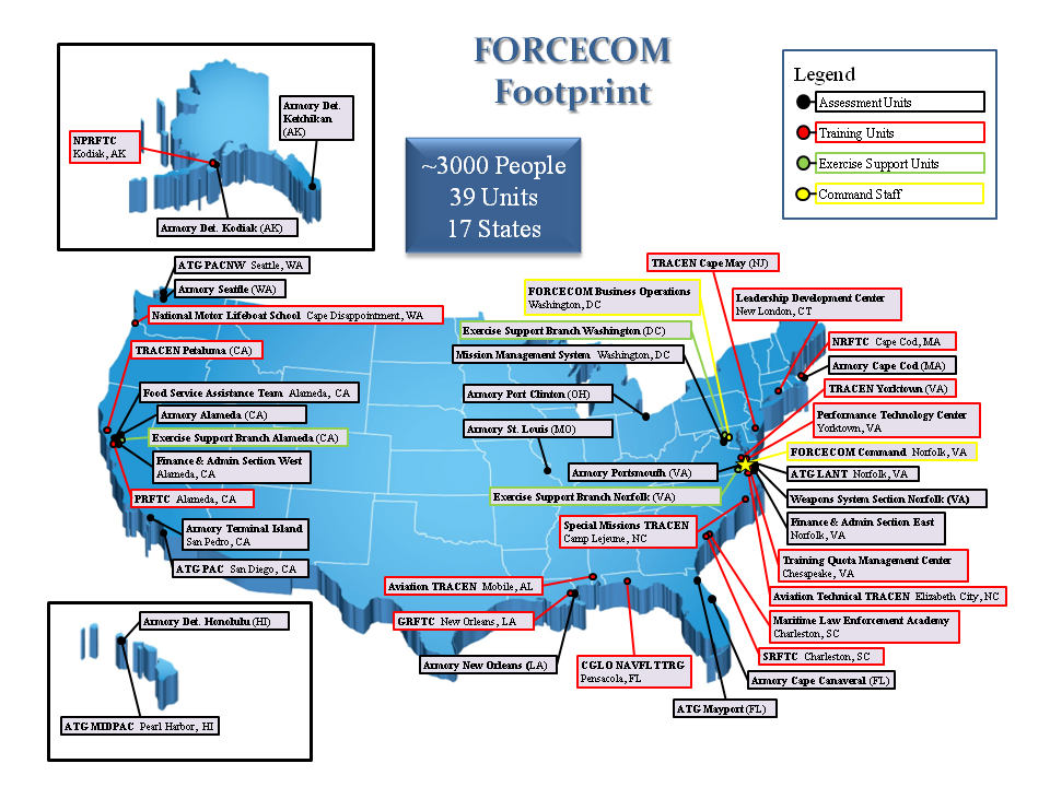United States Coast Guard About Us FC Footprint Editable Version
